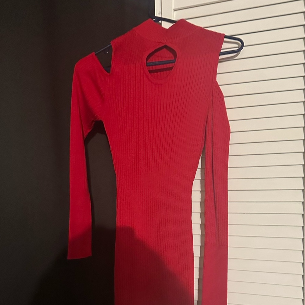 Large Red Dress - Picture 2 of 2